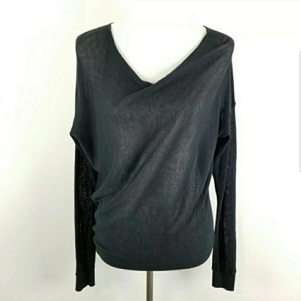 SoldVince Sweater Pullover Wool Drape Lightweight